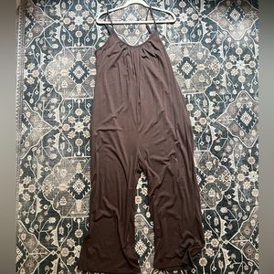 Brown jumpsuit